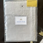 Matouk Porto Standard Sham 100% Stonewashed Linen Nwt 21 X 27 W/gray. Fixed Price $79.99.