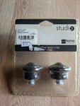 Studio Jcpenny Home Collection End Caps Sienna Bronze. Fixed Price $10.00.