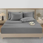 New Hotel Signature 800 Thread Count Cotton 6-PIECE Sheet Set, Full, Gray. Fixed Price $59.99.
