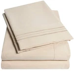 1500 Supreme Collection King Sets Beige Cream - Luxury Hotel Bed. Fixed Price $46.19.