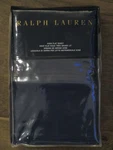Ralph Lauren 464 Solid Percale Polo Navy King Flat Sheet New. Fixed Price $59.96.