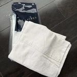 Nip Ralph Lauren Haluna Bay Tan Cream Striped Queen Pillowcases. Fixed Price $39.99.