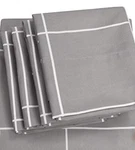 Sweet Home Collection 1500 Count 6 Piece Bedroom Sheet Set Microfiber. Fixed Price $25.99.