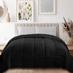 Superior Down All-season Comforter, Full, 82"X86", Brand New, Black, Bedding. Fixed Price $30.39.