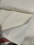 $375 Matouk Italy New King Flat Sheet Luca 500TC Percale Ivory Hemstitch. Fixed Price $175.00.