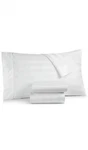 Charter Club Damask Stripe Supima Cotton 550 Tc 4 Pc King Xd Sheet Set-white. Fixed Price $159.00.
