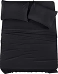 Soft Brushed Microfiber 4 Piece Sheet Set With Pillow Cases Utopia Bedding. Fixed Price $21.99.