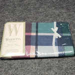 Wamsutta Vintage Tyler Plaid Hunter Twin Size Flat Sheet Bedding 200 Thread. Fixed Price $16.49.