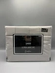 Fairfield Square Light Grey 1400 Thread Count 6 Pc. Sheet Set, King New. Fixed Price $89.10.