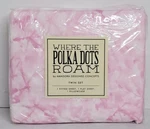 Amadora Twin Sheet Set Where The Polka Dots Roam 3 Piece Pink "free Shipping". Fixed Price $34.95.