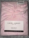 Laura Ashley Queen Sheet Set Victorian Bouquet Pink 4PC 100% Cotton. Fixed Price $89.00.