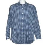 Nautica Mens Button Down Shirt Size Check 100% Cotton Long Sleeve Multicolor. Fixed Price $12.59.