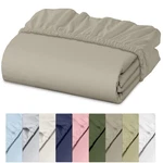 Ruvanti 100% Cotton Fitted Sheet Full Size Only - Crispy Cooling Percale Shee.... Fixed Price $36.18.