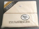 Stevens Tastemaker Full Flat Sheet New Vintage Sealed Tan W/ Brown Stripe. Fixed Price $16.67.