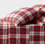 King Ultra Soft Holiday Flannel Sheet Set Green/red Plaid - Threshold Christmas. Fixed Price $49.99.