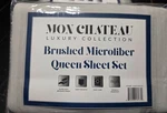 Mon Chateau Luxury Queen Size Bed Sheet Set Soft - New Brushed Microfiber. Fixed Price $19.99.