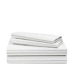Ralph Lauren Spencer Stripe Sateen Cotton Cali King Sheet 4 Pcs Set Sage $220. Fixed Price $120.00.