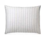 Ralph Lauren Graydon Stripe Standard Pillow Sham Dune/chambray Blue New $120. Fixed Price $65.00.