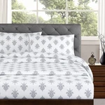 Echelon Home Queen Arwen Sheet Set Grey. Fixed Price $68.22.