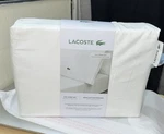 Lacoste Twin 100% Cotton Percale White 3PC Sheet Set. Fixed Price $49.99.