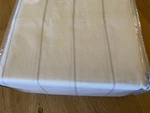 Tommy Bahama Queen 300 Tc 100% Cotton Sateen Sheet Set Palma Stripe Ivory. Fixed Price $34.50.