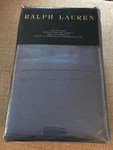 Ralph Lauren 624 Solid Sateen King Flat Sheet Royal Peacock. Fixed Price $125.00.