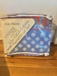 Vintage Sweet Dreams 4 Pc Flannel Sheet Set Full Sz Deer Snowflakes Red Blue New. Fixed Price $43.35.