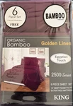 Golden Linen Bamboo 2500 Series King Sheet Set Deep Pocket Breathable Wine. Fixed Price $62.27.
