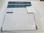 Tommy Bahamas Queen Percale Sheet Set Breakwater Basin Gray Grey And White. Fixed Price $75.00.
