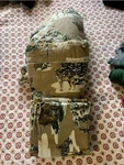 Euc King Bed Mainstays Flannel Woodland Animal Cabin Sheet Set. Fixed Price $45.00.