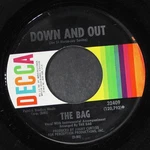 Bag: Up The Morning / Down And Out Decca 7" Single 45 Rpm. Fixed Price $15.00.