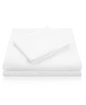Malouf Soft-knit Microfiber Sheet Set Queen White. Fixed Price $64.99.
