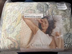 Cuddledown Vintage King Flat Sheet Flannel Paisley. Fixed Price $79.99.