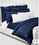 Ralph Lauren Bethany Floral Jacquard Organic Cotton King Fitted Sheet $245 Navy. Fixed Price $124.90.