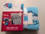 Lilo & Stitch Twin Holiday 3 Piece Set Sheet With Super Soft Throw. Fixed Price $59.99.