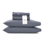 Sheet Set King Mineral 100% Organic Cotton 4PC Boll & Branch Signature Hemmed. Fixed Price $439.99.