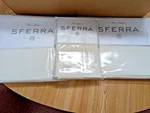 Sferra Celeste Ivory Queen Sheet Set With Cases (new). Fixed Price $390.00.