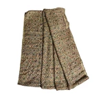 4YD Fabric Indian Printed Beige Dress Women Wrap Woolen Home Decor Drape. Fixed Price $18.47.