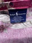 Vtg Ralph Lauren Danielle Floral Red Twin Sheet Set Ruffled Countrycore Cotton. Fixed Price $45.00.