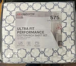 Liz Claiborne Ultra Fit Performance Queen Sheet Set Brand New. Fixed Price $36.99.