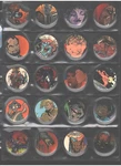 "spawn" Spogz! Complete 54 Piece Base Set ( In Sheets) By Eclipse. Fixed Price $50.00.