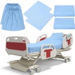 6 Pcs Hospital Bed Sheets For Home Use Extra Long Fitted .... Fixed Price $55.85.