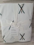Pottery Barn Alpine Skis Percale Sheet Set Queen. Fixed Price $179.99.