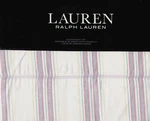 Ralph Lauren Queen Sheet Set Claudia Stripe Cream Multicolor 4PC Cottage Lilac. Fixed Price $96.79.