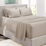 Hearth & Harbor Bed Sheets, Luxury Soft 6 Piece Set Extra Deep Pock.... Fixed Price $33.74.