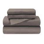 Superior Flannel-sh Sheet Set, California King, Grey. Fixed Price $68.44.