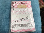 Suzanne Pleshette Vintage 1978 Stevens Utica 'country Lace' Standard Pillowcases. Fixed Price $25.00.