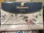 Vintage 1991 Sanderson Ville Lyon Luxury Percale Queen Flat Sheet New. Fixed Price $45.00.