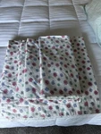 Pointehaven Snowflakes/holiday Heavy Weight Cotton Flannel King Sheet Set, Used. Fixed Price $39.99.