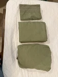 Sweet Home Collection Bed - Soft Microfiber Set Olive Green, Twin. Fixed Price $9.95.